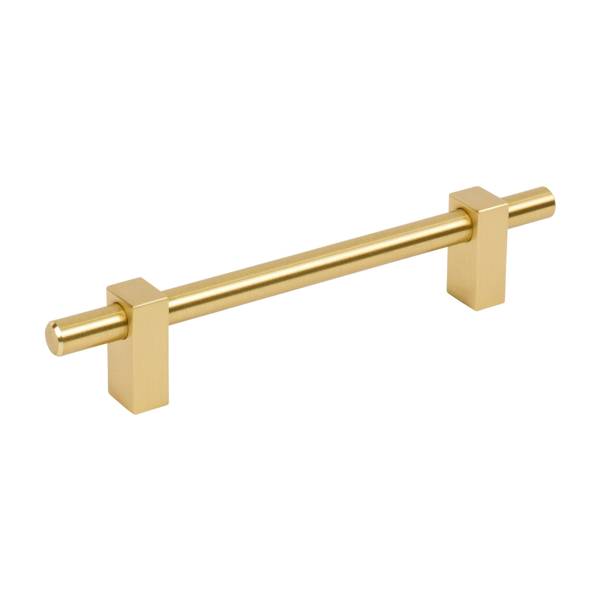 Jeffrey Alexander Larkin 1 Handle in Brushed Gold, 5"