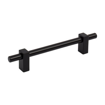 Jeffrey Alexander Larkin 1 Handle in Matte Black, 5"