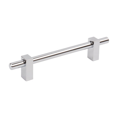Jeffrey Alexander Larkin 1 Handle in Polished Chrome, 5"