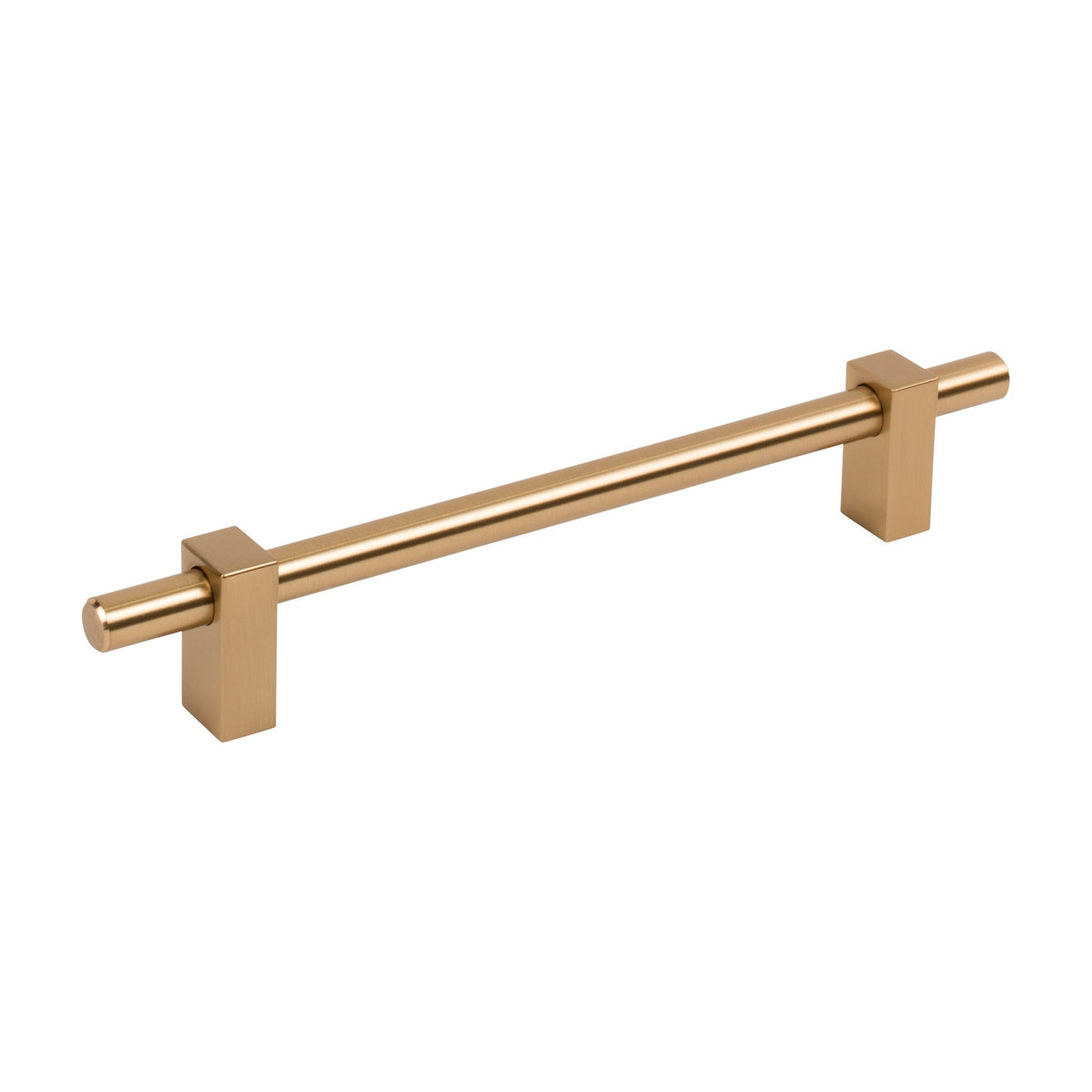 Jeffrey Alexander Larkin 1 Handle in Satin Bronze, 6 1/4"