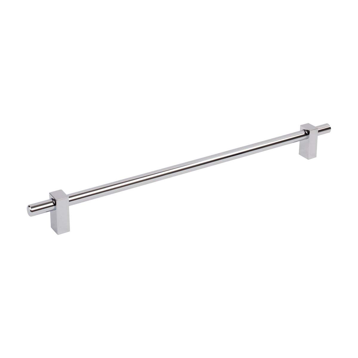 Jeffrey Alexander Larkin 1 Handle in Polished Chrome, 12"
