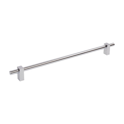 Jeffrey Alexander Larkin 1 Handle in Polished Chrome, 12"