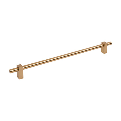 Jeffrey Alexander Larkin 1 Handle in Satin Bronze, 12"