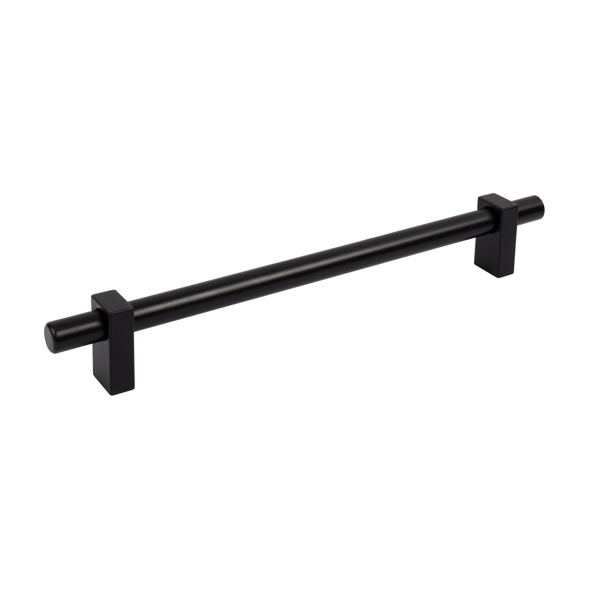 Jeffrey Alexander Larkin 1 Handle in Matte Black, 12" Appliance Handle