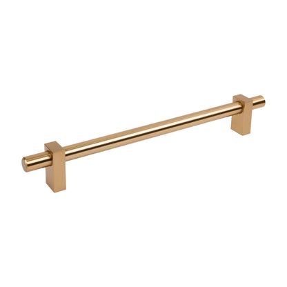 Jeffrey Alexander Larkin 1 Handle in Satin Bronze, 12" Appliance Handle
