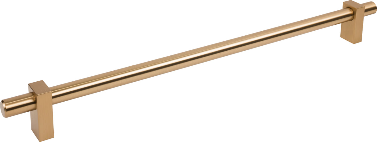 Jeffrey Alexander Larkin 1 Handle in Satin Bronze, 18" Appliance Handle