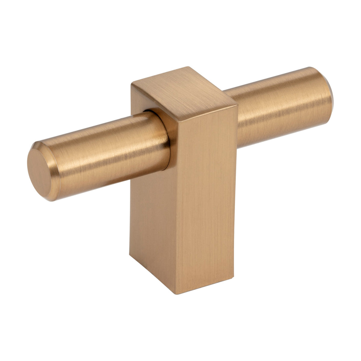 Jeffrey Alexander Larkin 1 Handle in Satin Bronze, Knob