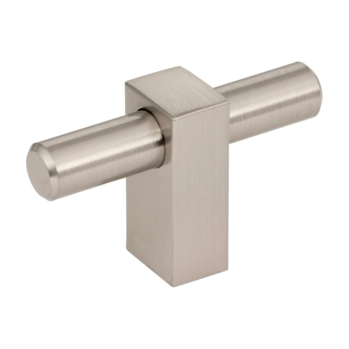 Jeffrey Alexander Larkin 1 Handle in Satin Nickel, Knob