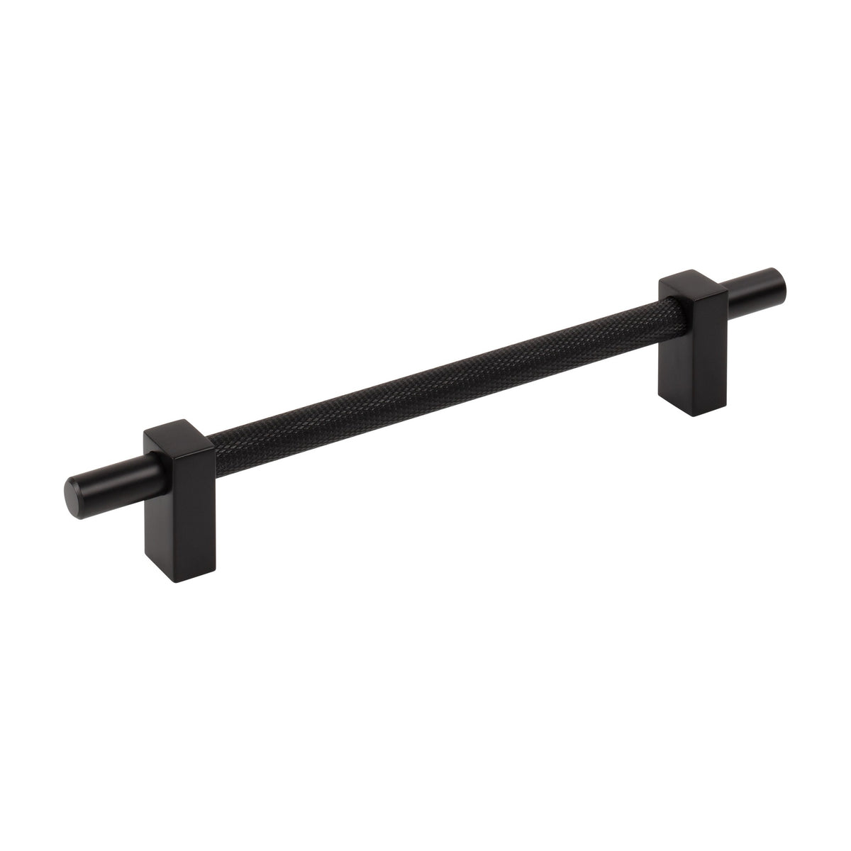 Jeffrey Alexander Larkin 3 Handle in Matte Black, 6 1/4"