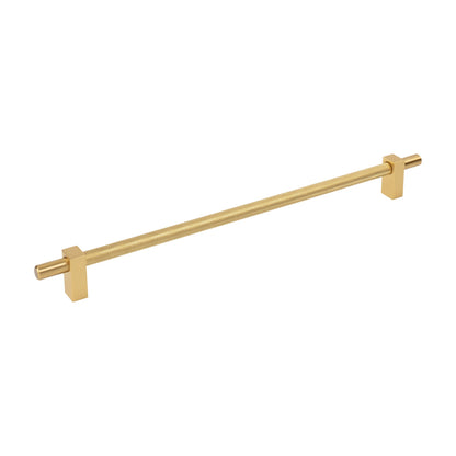 Jeffrey Alexander Larkin 3 Handle in Brushed Gold, 12"