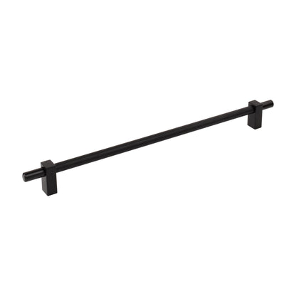 Jeffrey Alexander Larkin 3 Handle in Matte Black, 12"