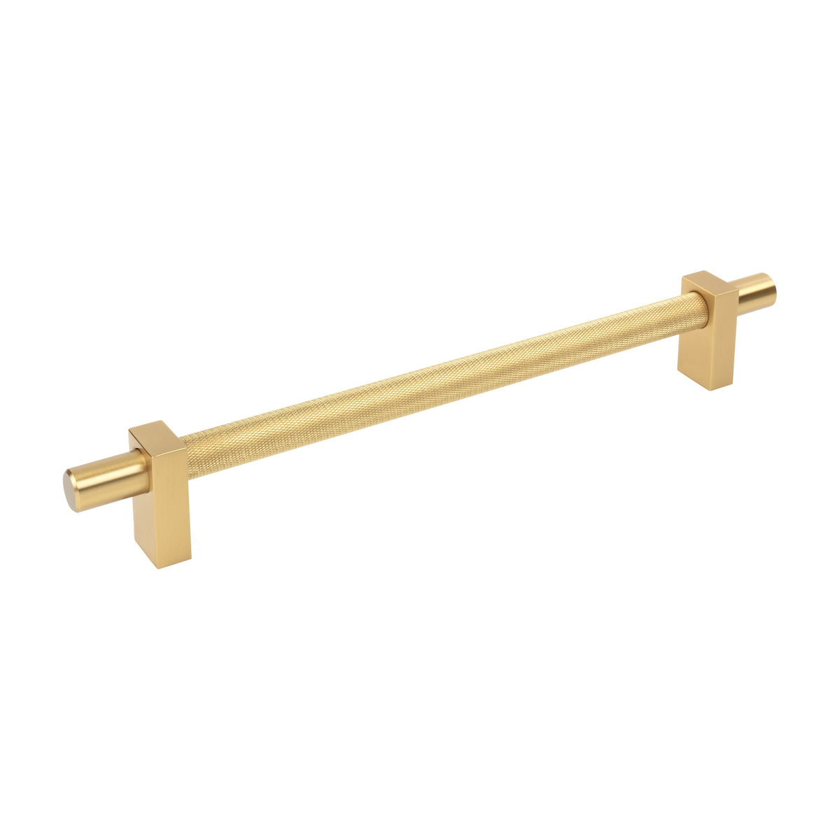Jeffrey Alexander Larkin 3 Handle in Brushed Gold, 12" Appliance Handle