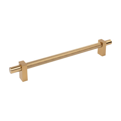 Jeffrey Alexander Larkin 3 Handle in Satin Bronze, 12" Appliance Handle