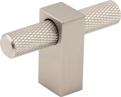 Jeffrey Alexander Larkin 3 Handle in Satin Nickel, Knob