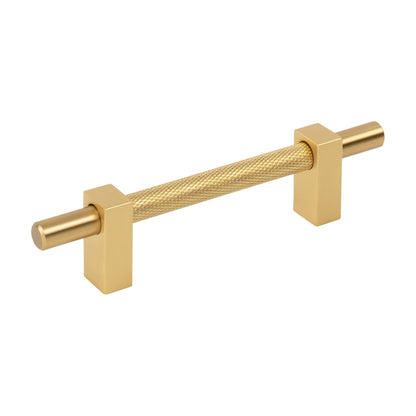 Jeffrey Alexander Larkin 3 Handle in Brushed Gold, 3 3/4"