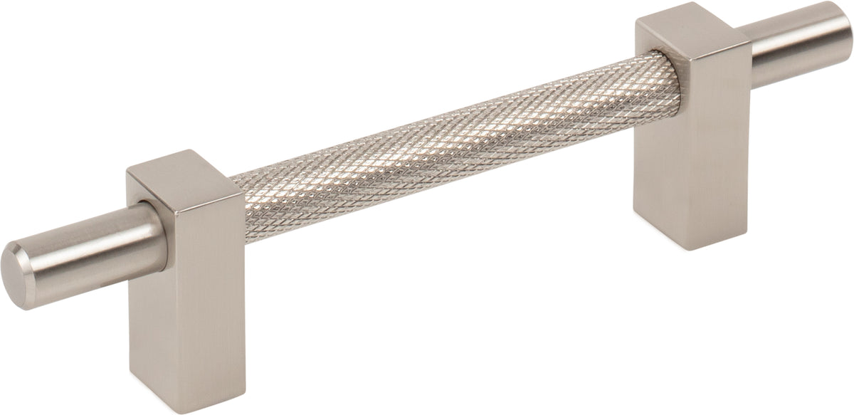 Jeffrey Alexander Larkin 3 Handle in Satin Nickel, 3 3/4"