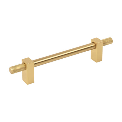 Jeffrey Alexander Larkin 4 Handle in Brushed Gold, 5"