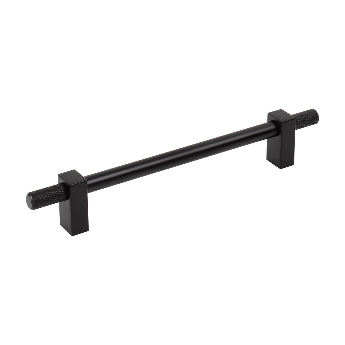 Jeffrey Alexander Larkin 4 Handle in Matte Black, 6 1/4"