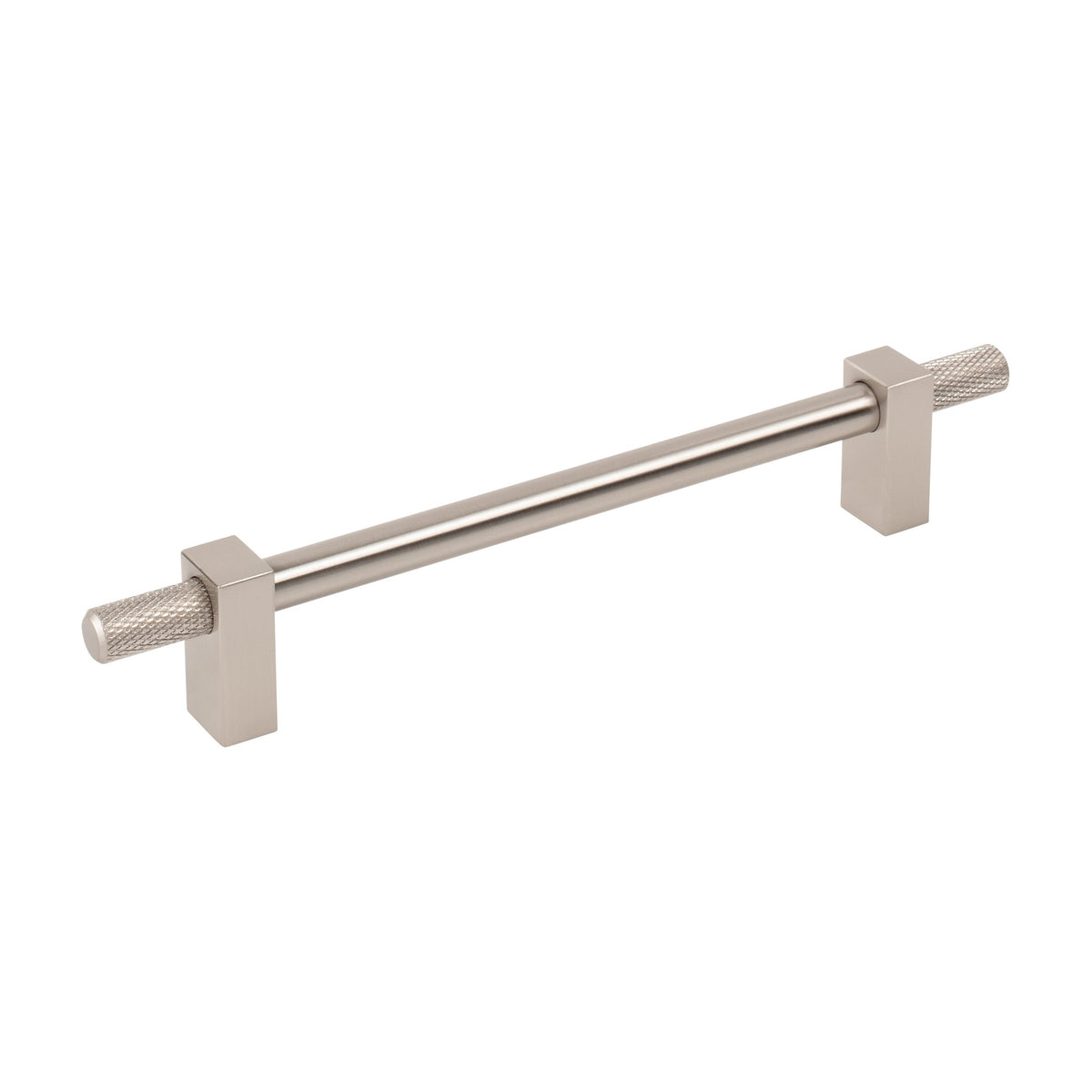 Jeffrey Alexander Larkin 4 Handle in Satin Nickel, 6 1/4"