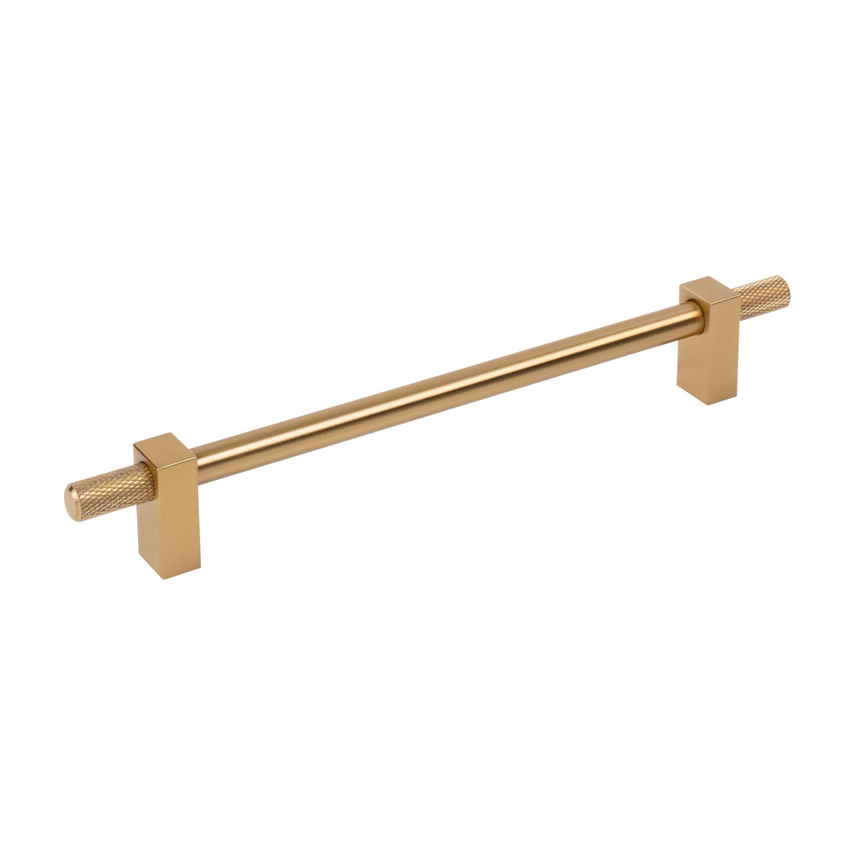 Jeffrey Alexander Larkin 4 Handle in Satin Bronze, 7 1/2"