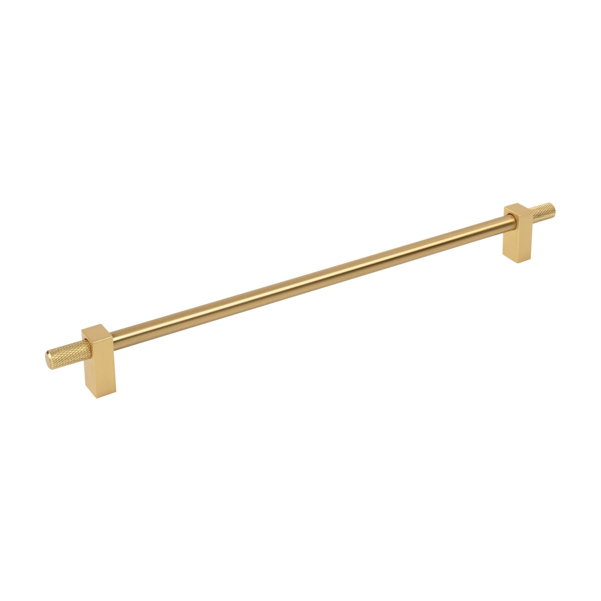 Jeffrey Alexander Larkin 4 Handle in Brushed Gold, 12"