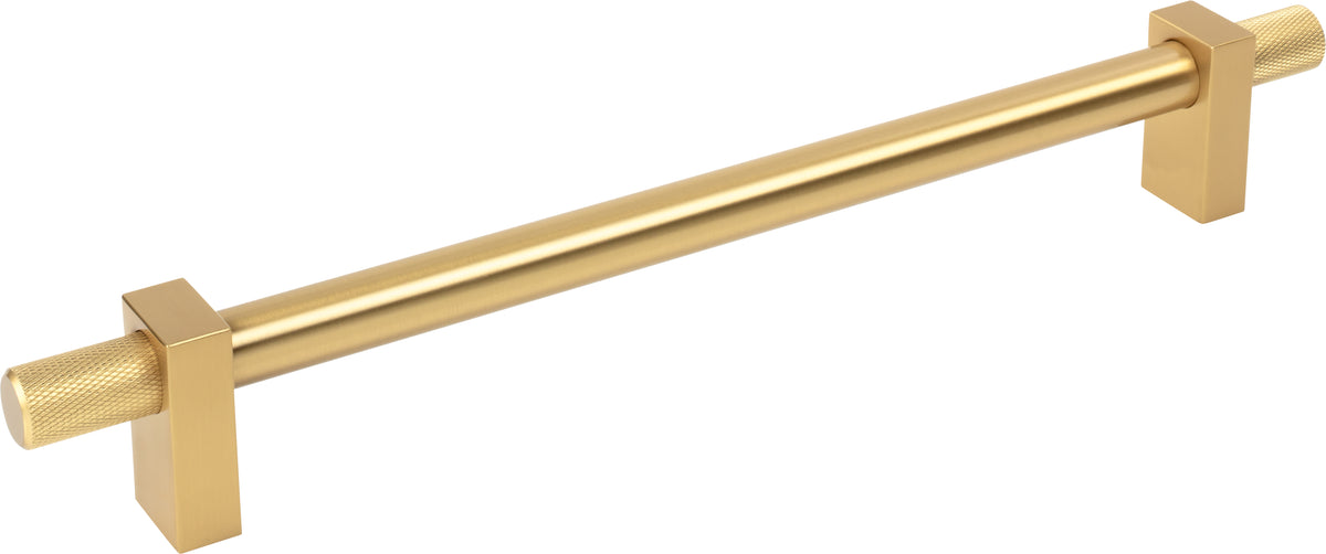 Jeffrey Alexander Larkin 4 Handle in Brushed Gold, 12" Appliance Handle