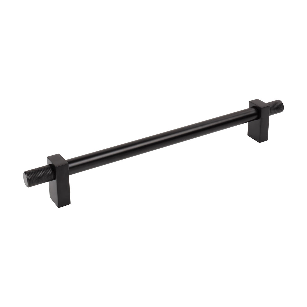 Jeffrey Alexander Larkin 4 Handle in Matte Black, 12" Appliance Handle