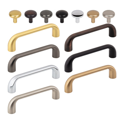 Jeffrey Alexander Loxley Handle knob and pull in all 7 finishes