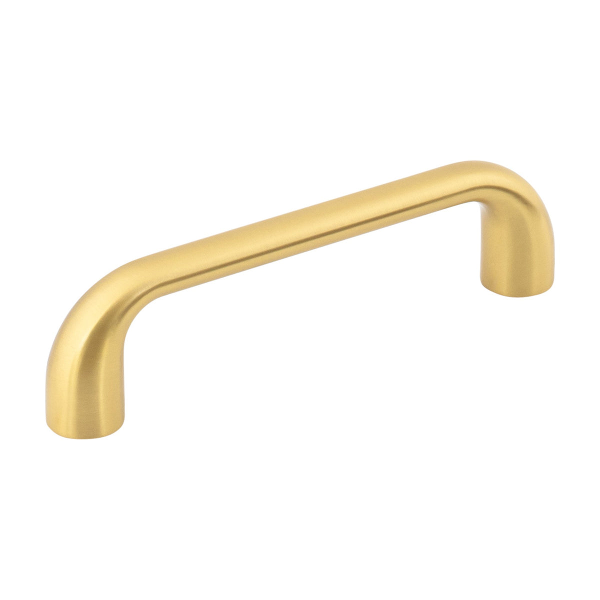 Jeffrey Alexander Loxley Handle in Brushed Gold, 3 3/4"