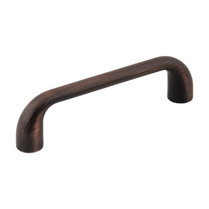 Jeffrey Alexander Loxley Handle in Brushed Oil Rubbed Bronze, 3 3/4"