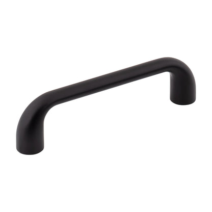 Jeffrey Alexander Loxley Handle in Matte Black, 3 3/4"