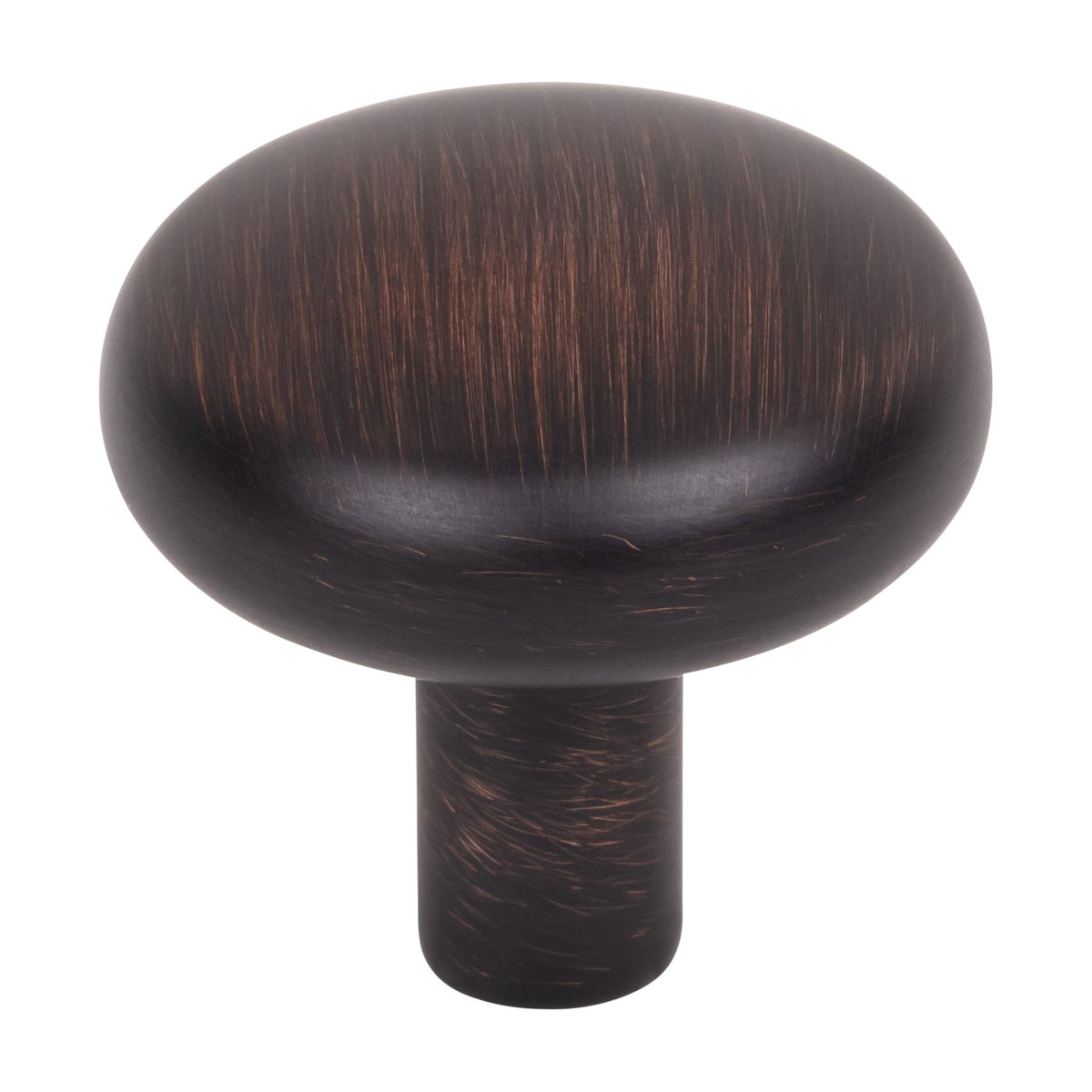 Jeffrey Alexander Loxley Handle in Brushed Oil Rubbed Bronze, 1 1/4" Knob