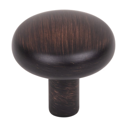 Jeffrey Alexander Loxley Handle in Brushed Oil Rubbed Bronze, 1 1/4" Knob