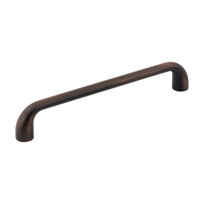 Jeffrey Alexander Loxley Handle in Brushed Oil Rubbed Bronze, 6 1/4"