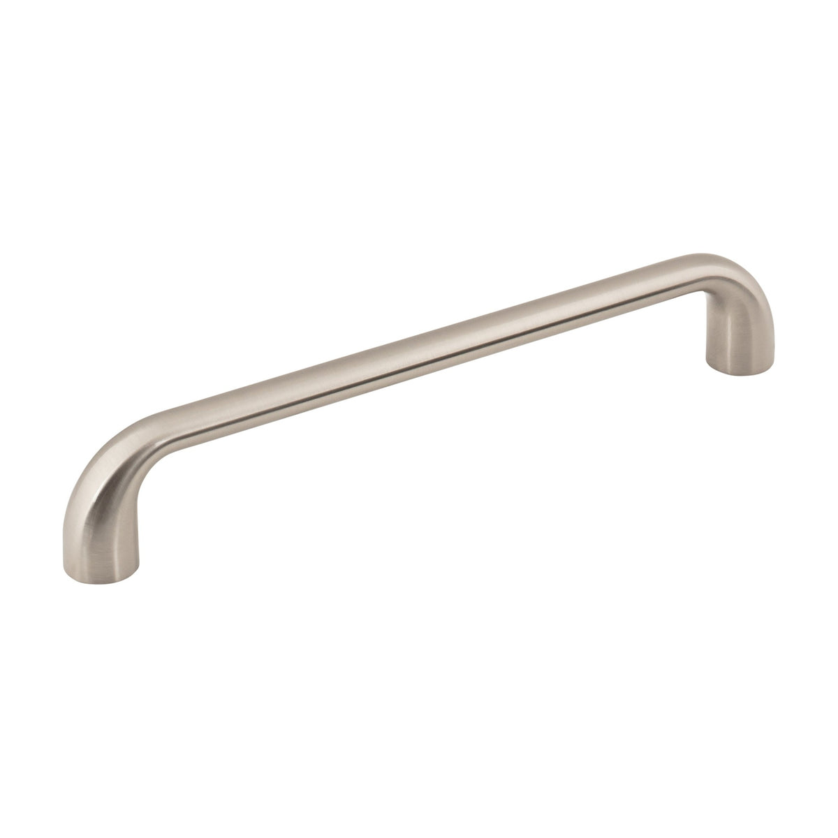 Jeffrey Alexander Loxley Handle in Satin Nickel, 6 1/4"
