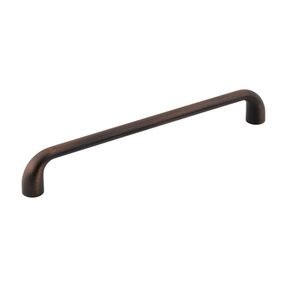 Jeffrey Alexander Loxley Handle in Brushed Oil Rubbed Bronze, 7 1/2"