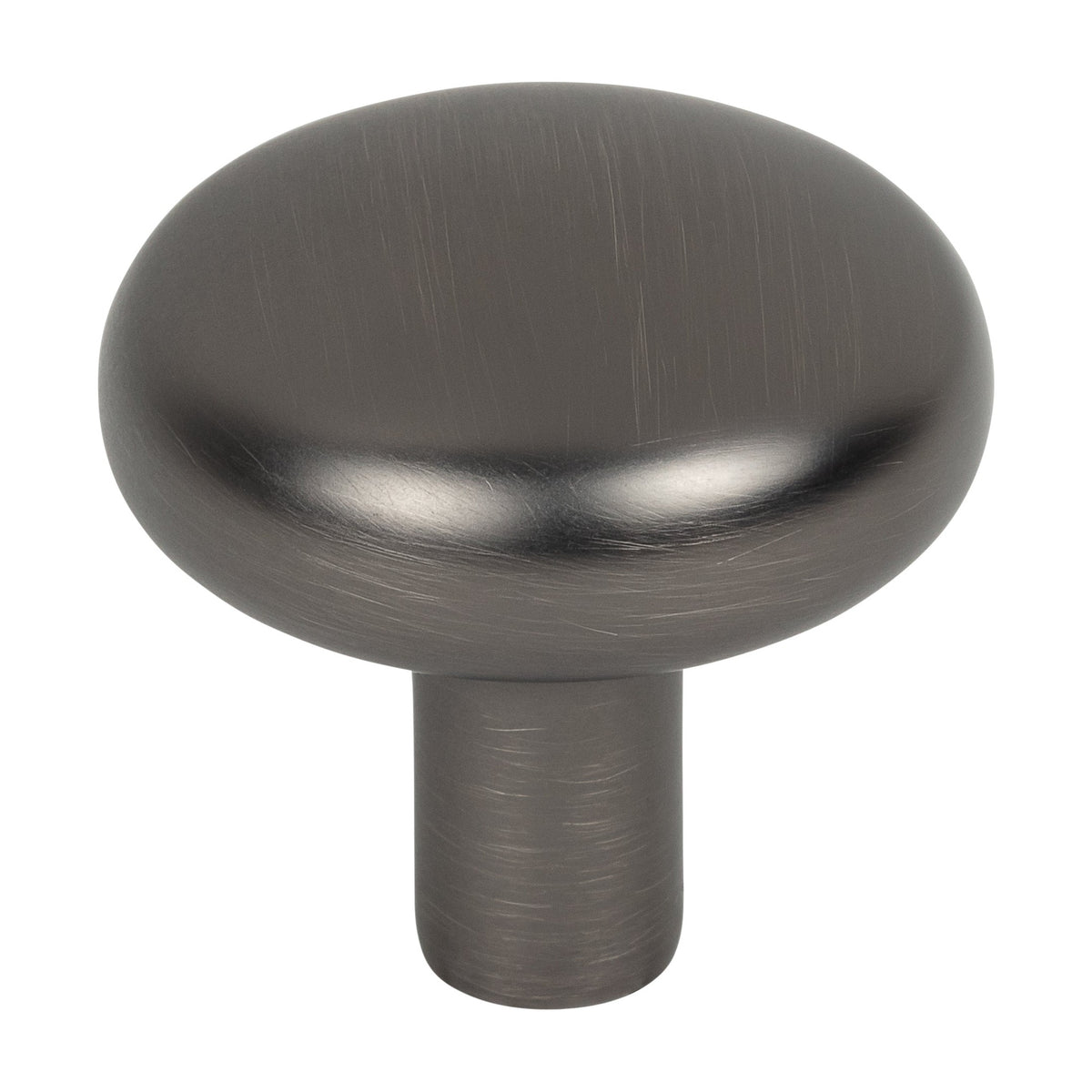 Jeffrey Alexander Loxley Handle in Brushed Pewter, 1 1/4" Knob