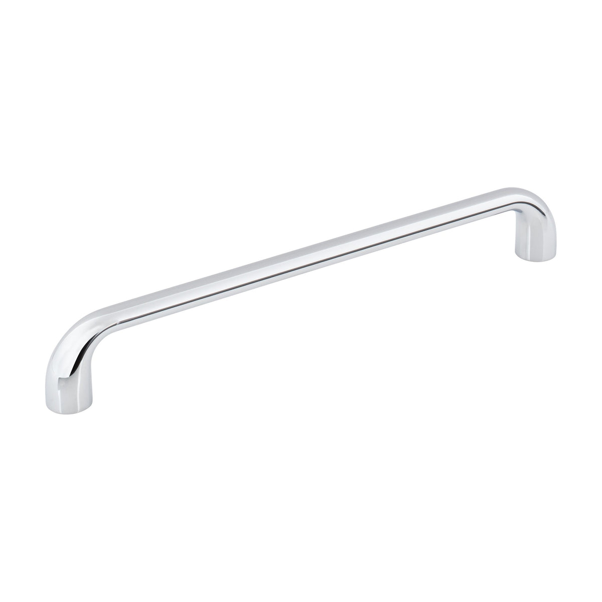 Jeffrey Alexander Loxley Handle in Polished Chrome, 7 1/2"