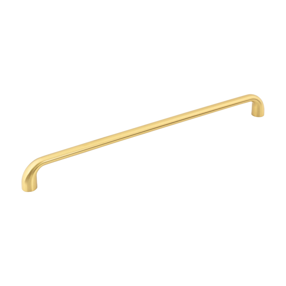 Jeffrey Alexander Loxley Handle in Brushed Gold, 12"