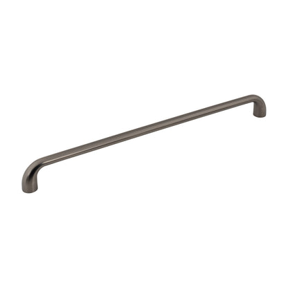 Jeffrey Alexander Loxley Handle in Brushed Pewter, 12"