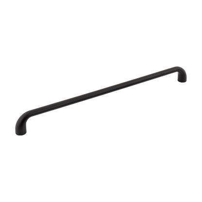 Jeffrey Alexander Loxley Handle in Matte Black, 12"