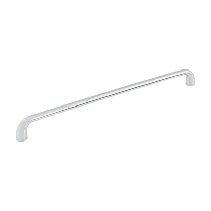 Jeffrey Alexander Loxley Handle in Polished Chrome, 12"
