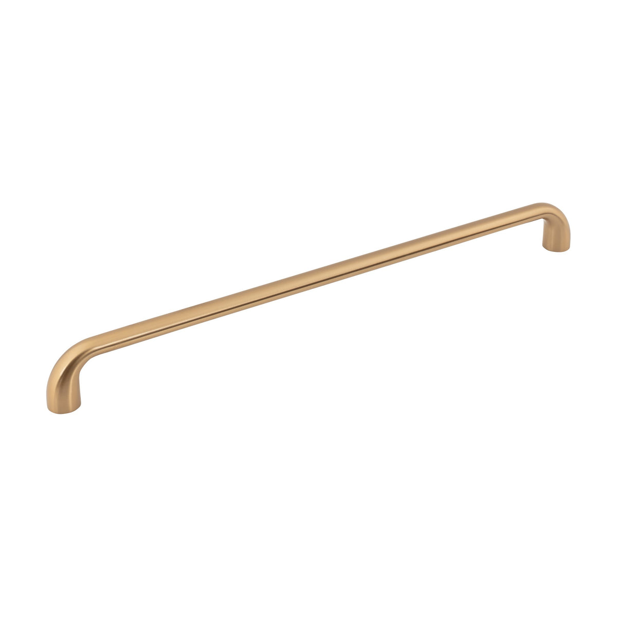 Jeffrey Alexander Loxley Handle in Satin Bronze, 12"