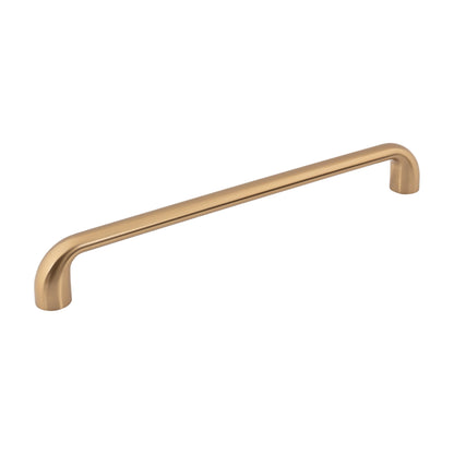 Jeffrey Alexander Loxley Handle in Satin Bronze, 12" Appliance Handle