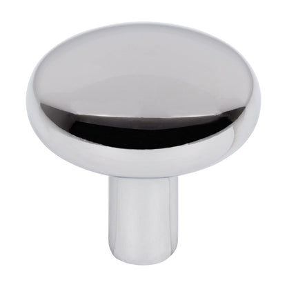 Jeffrey Alexander Loxley Handle in Polished Chrome, 1 1/4" Knob