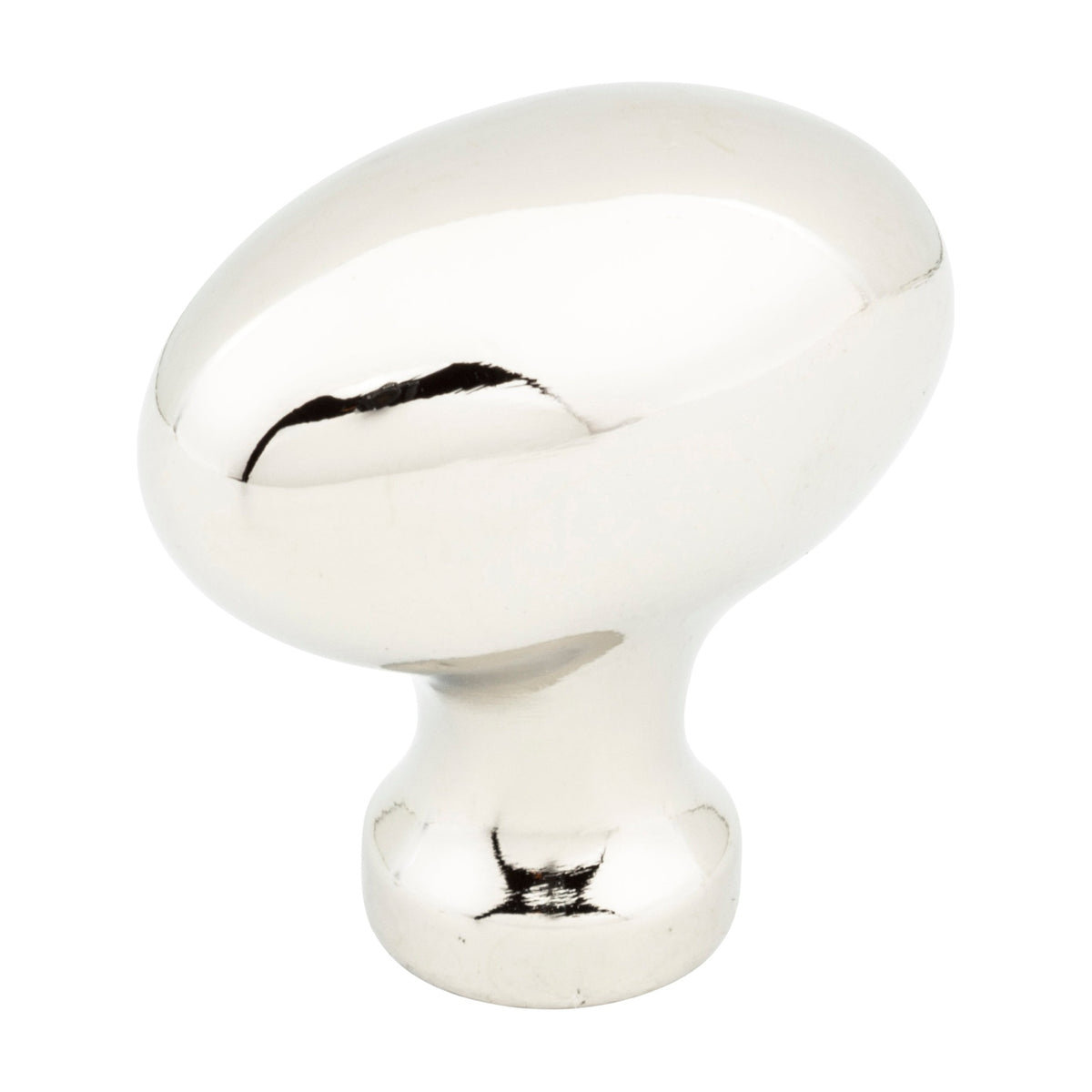 Jeffrey Alexander Lyon Handle in Polished Nickel, Knob