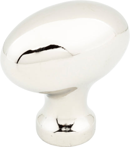 Jeffrey Alexander Lyon Handle in Polished Nickel, Knob