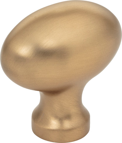 Jeffrey Alexander Lyon Handle in Satin Bronze, Knob