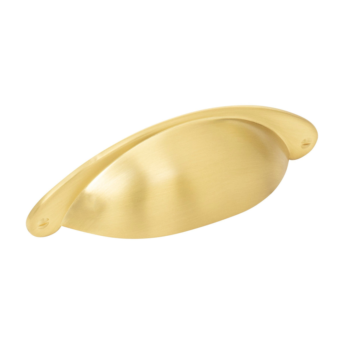 Jeffrey Alexander Lyon Handle in Brushed Gold, 3" Cup