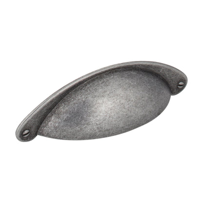 Jeffrey Alexander Lyon Handle in Distressed Antique Silver, 3" Cup